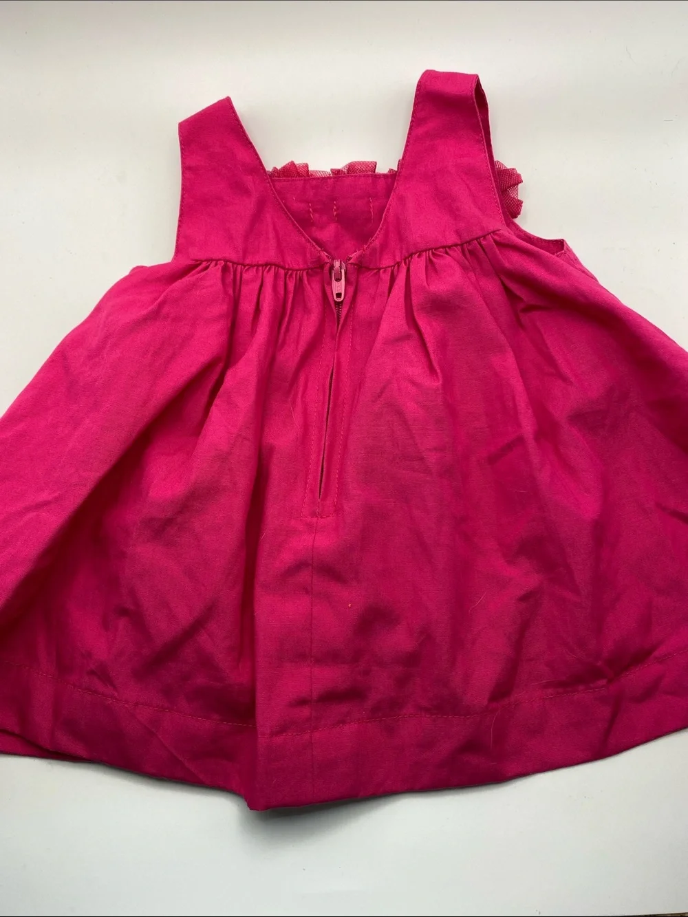 Gymboree Hot Pink Ruffle Tank Dress